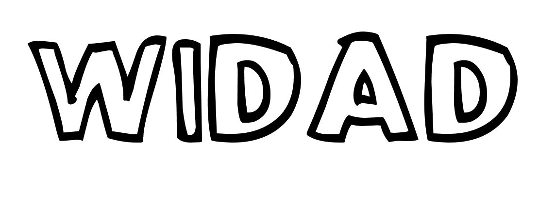 Coloriage Widad - Prénom à imprimer
