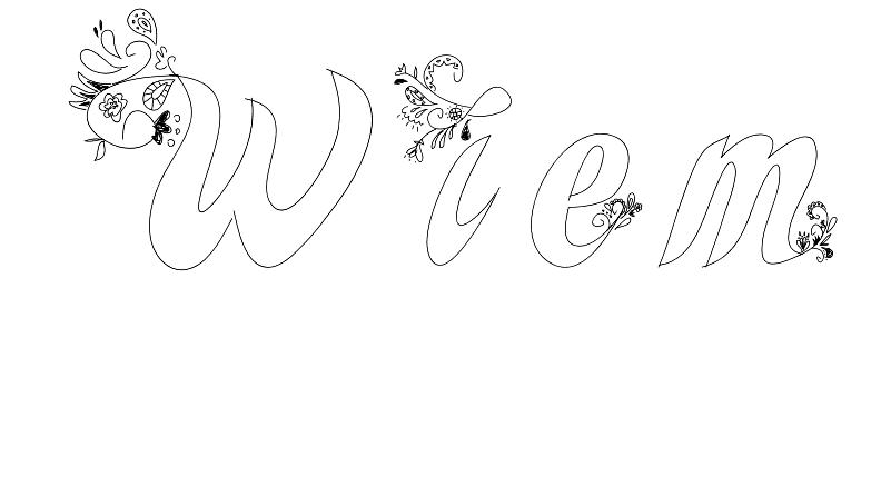 Coloriage Wiem - Prénom à imprimer