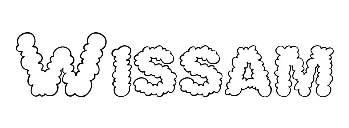 Coloriage Wissam - Prénom à imprimer