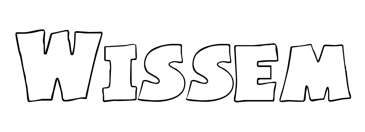 Coloriage Wissem - Prénom à imprimer