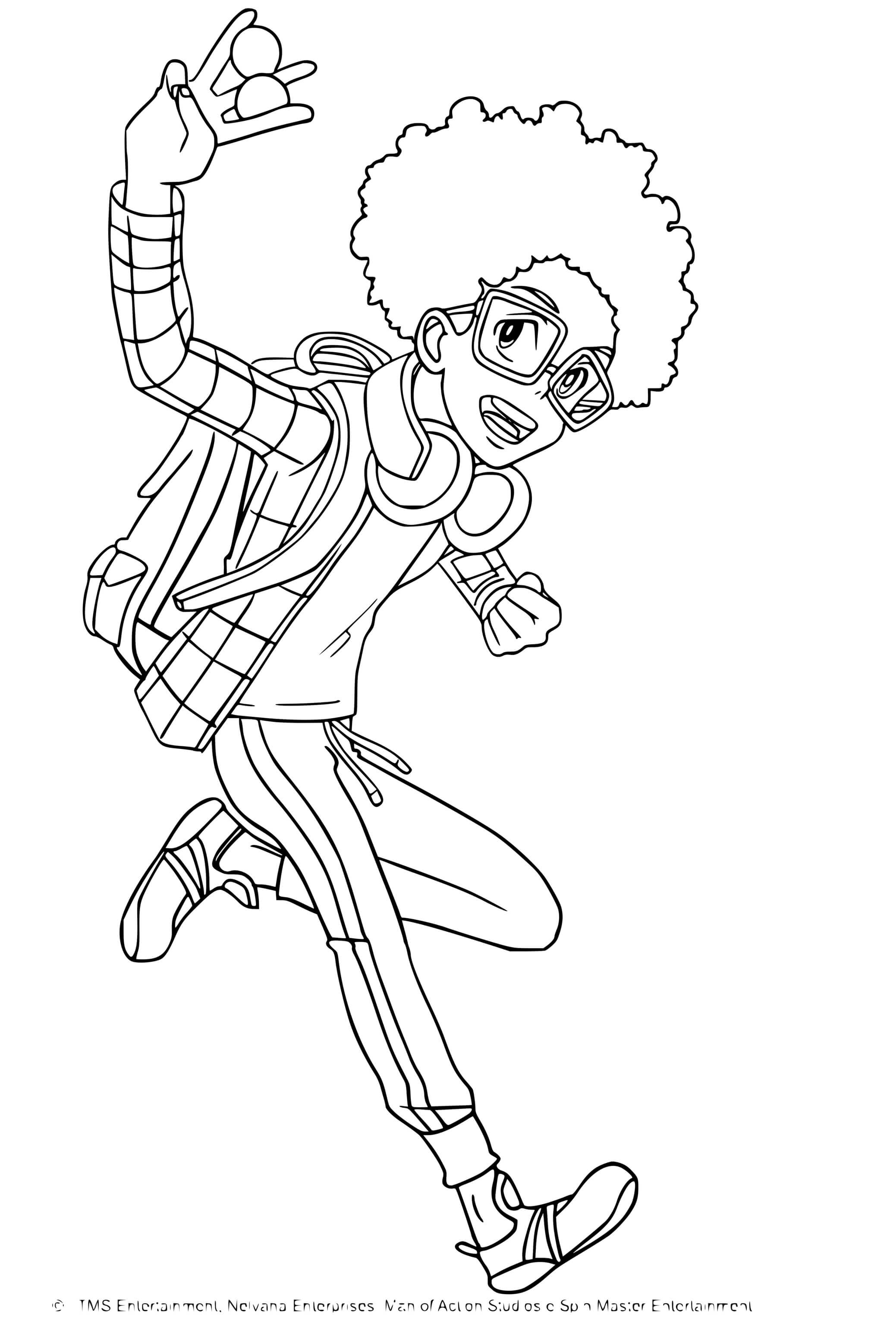 Coloriage Wynton Styles De Bakugan Battle Planet - Bakugan à imprimer