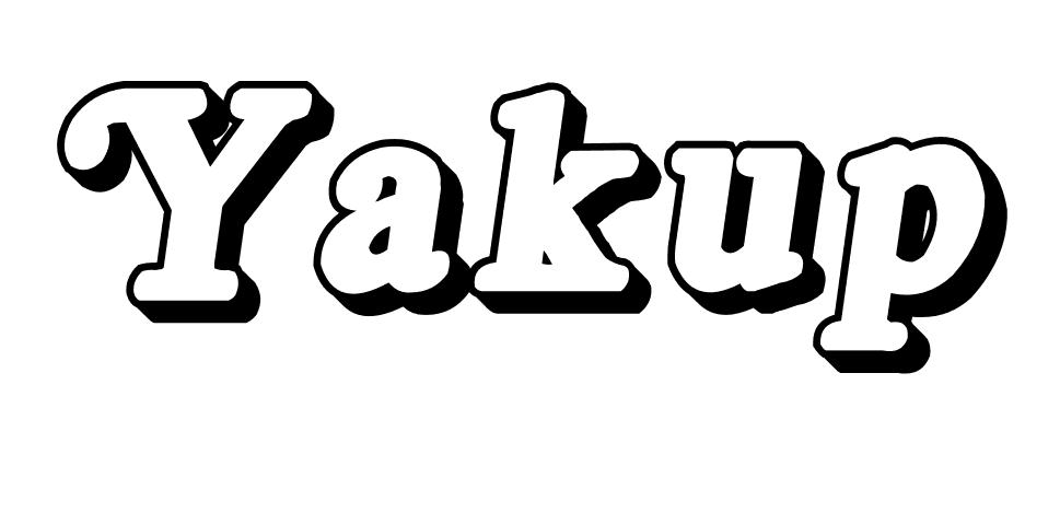 Coloriage Yakup - Prénom à imprimer