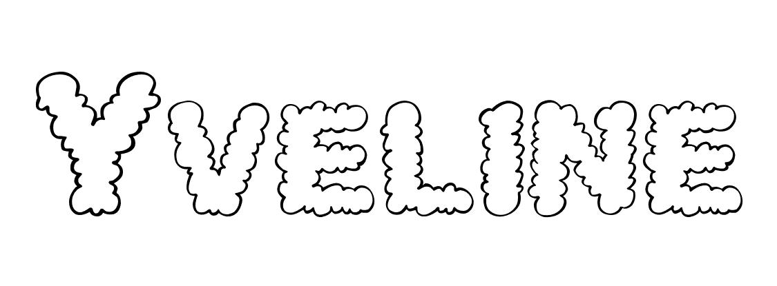 Coloriage Yveline - Prénom à imprimer