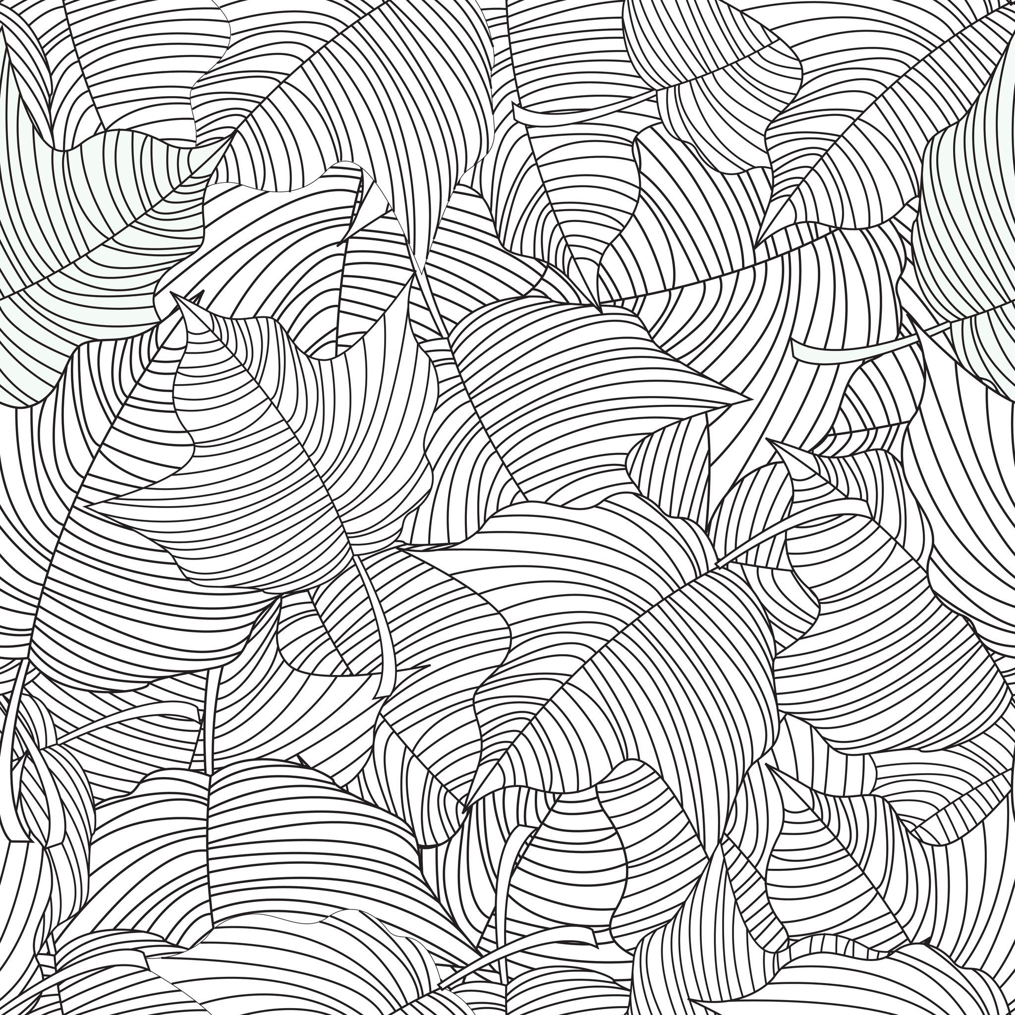Coloriage Zentangle avec patterns et ornements - Adulte à imprimer