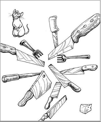 Coloriage Ratatouille
