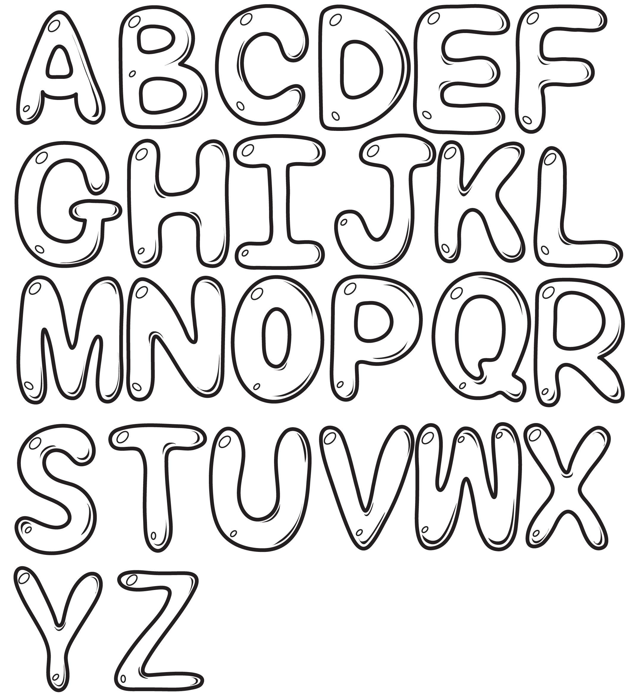 Coloriage Alphabet Cp Complet - Alphabet à imprimer