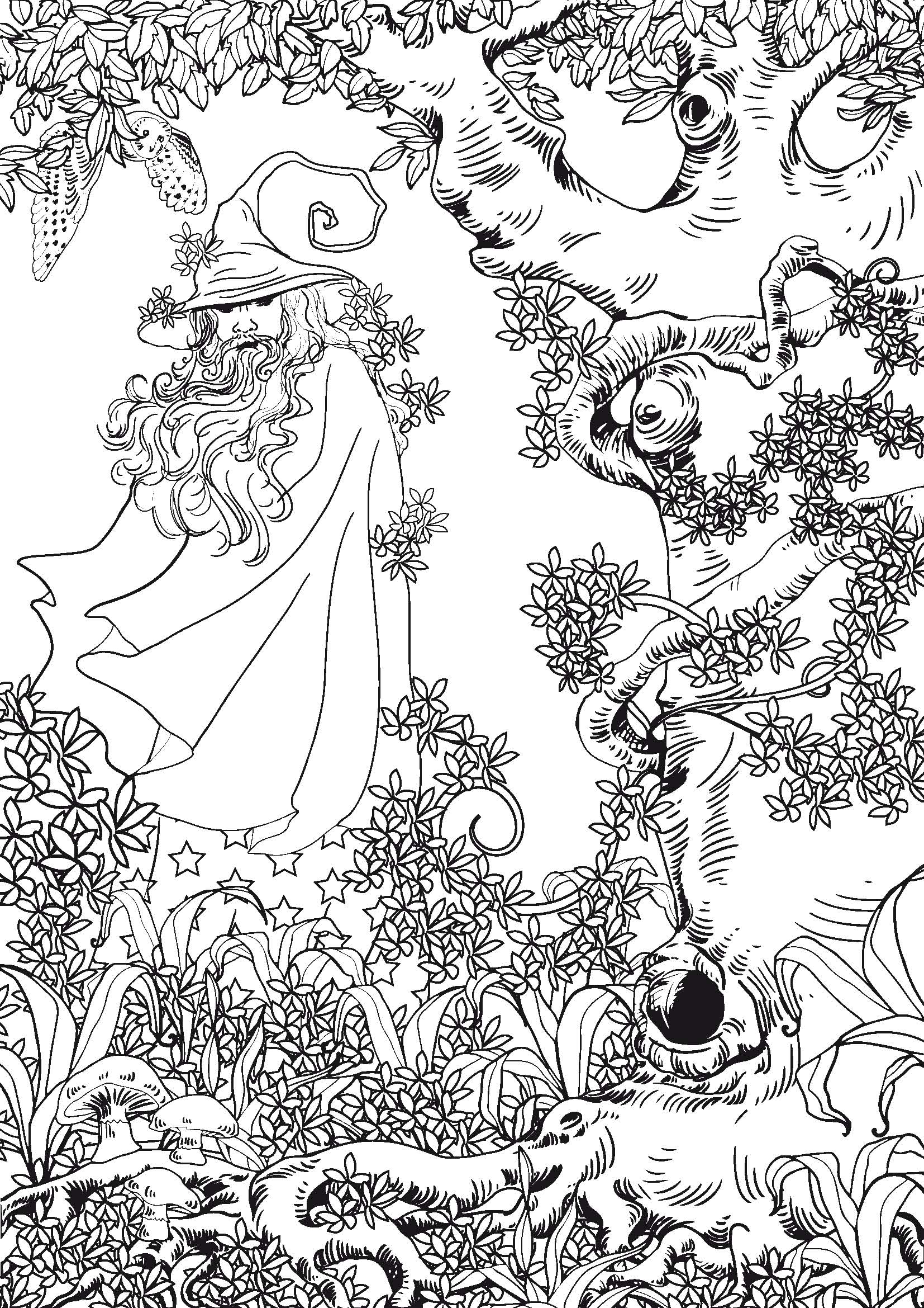 Coloriage Mandala zen pour adulte relaxation - Adulte à imprimer