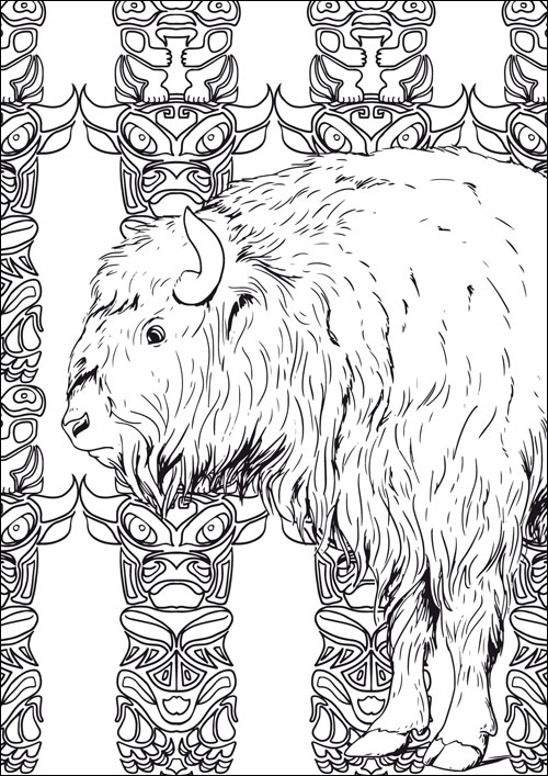 Coloriage Motifs floraux intriqués pour relaxation adulte - Adulte à imprimer