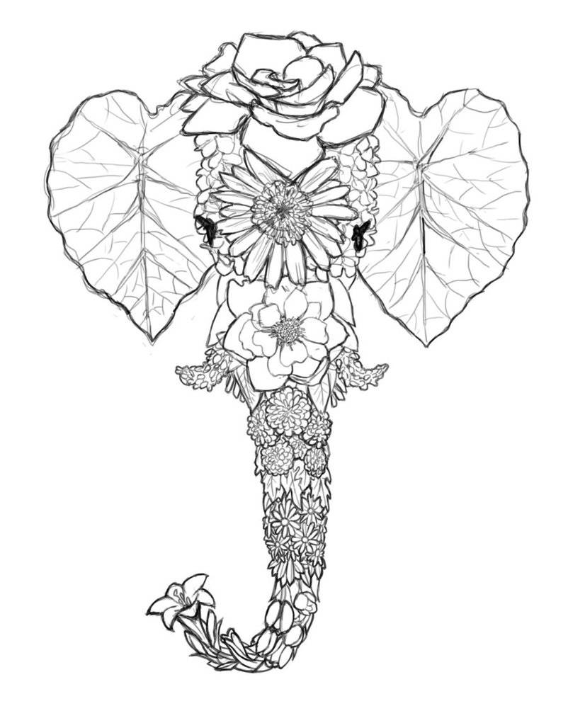 Coloriage Mandala floral géométrique pour adulte - Art therapie à imprimer