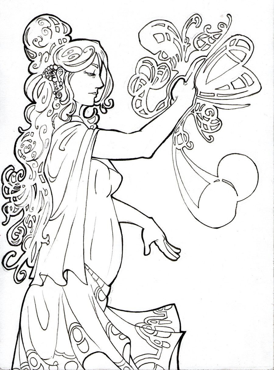 Coloriage Zentangle floral pour la méditation créative - Art therapie à imprimer