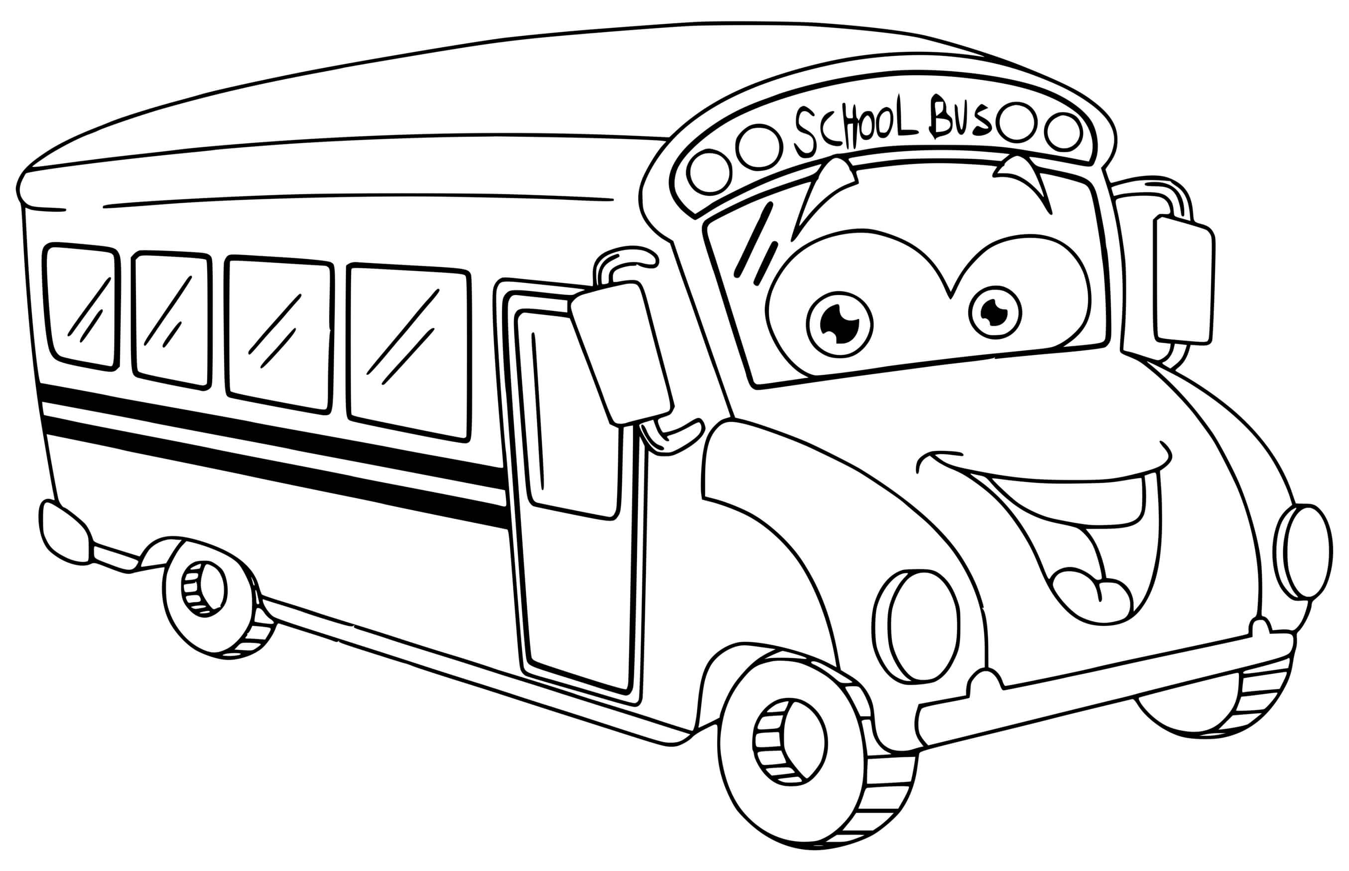 Coloriage Bus