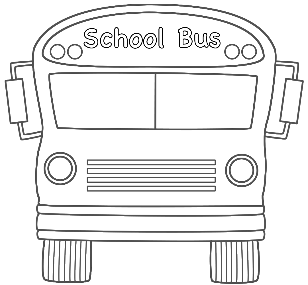 Coloriage Autobus Scolaire - École à imprimer