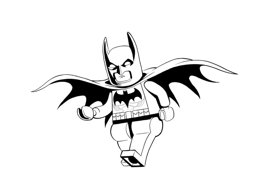 Coloriage Batman Lego Cap Logo - Lego batman à imprimer