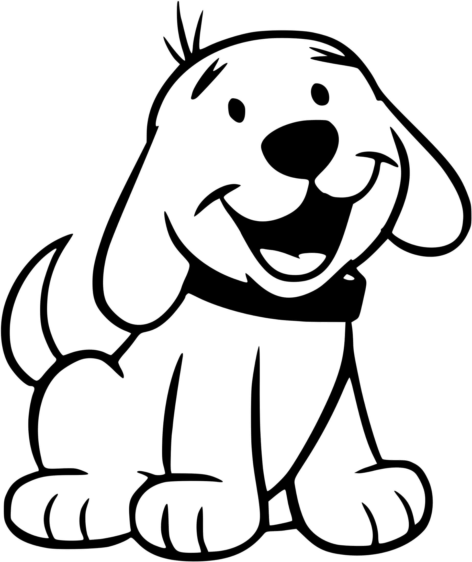Coloriage Clifford