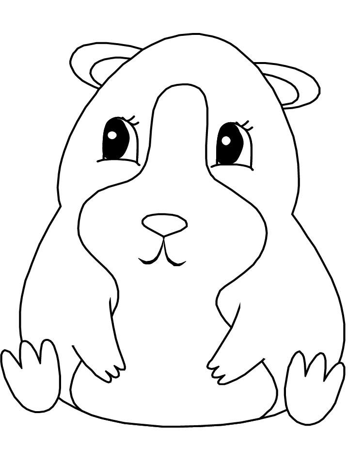 Coloriage Bébé Zhu Zhu Pets - Animaux à imprimer