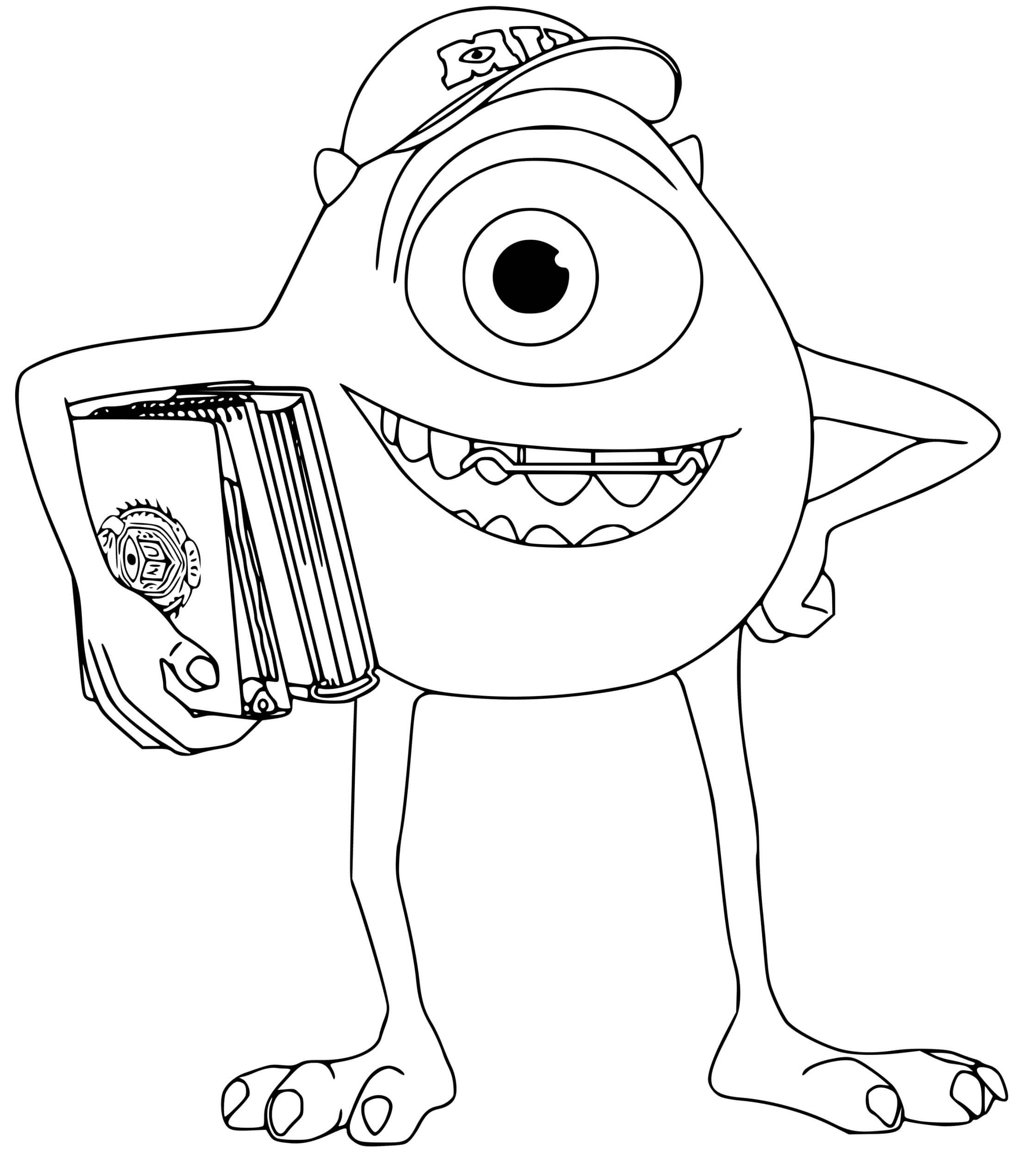 Coloriage Monstres et Cie