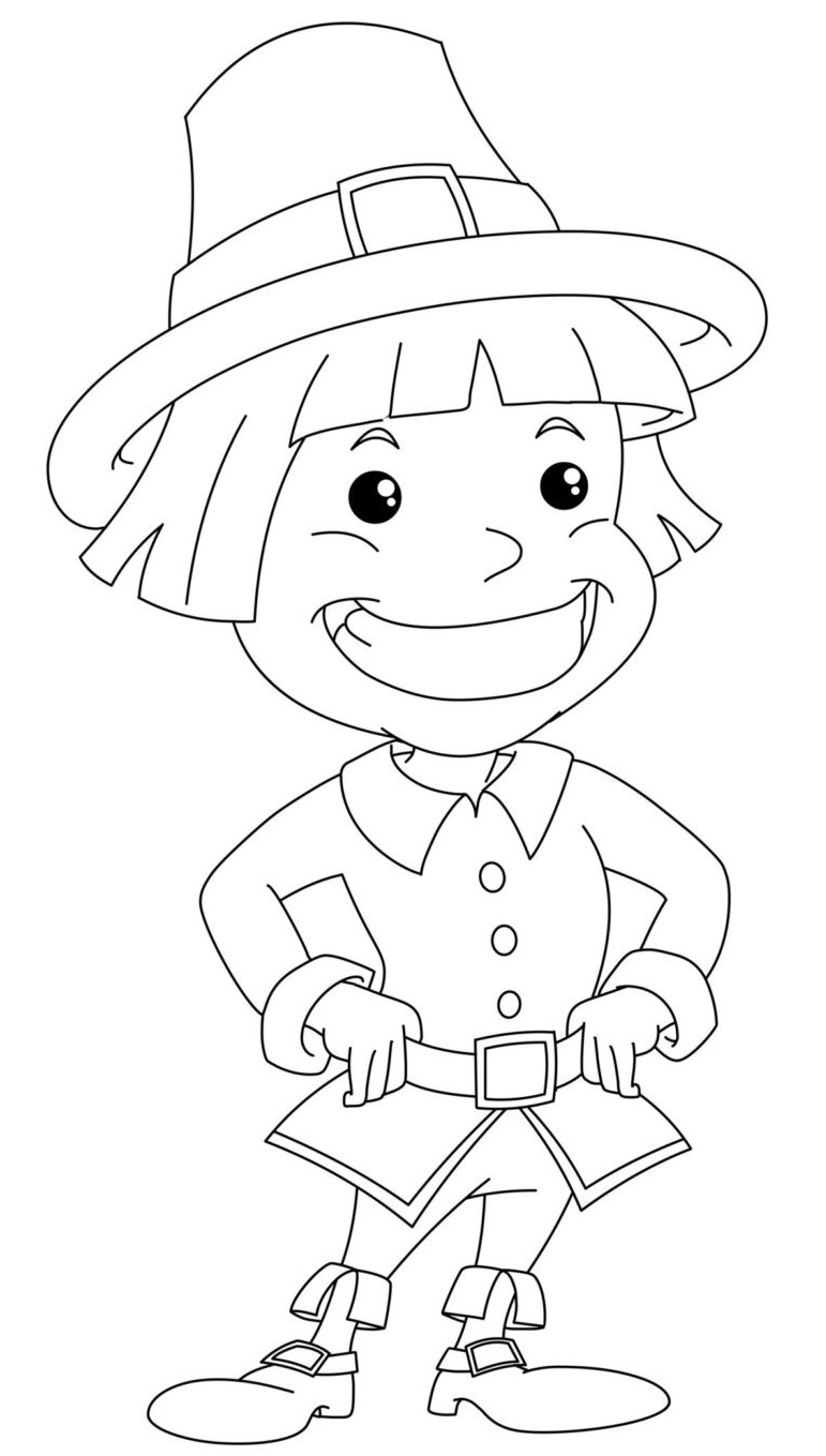 Coloriage Action de grâce