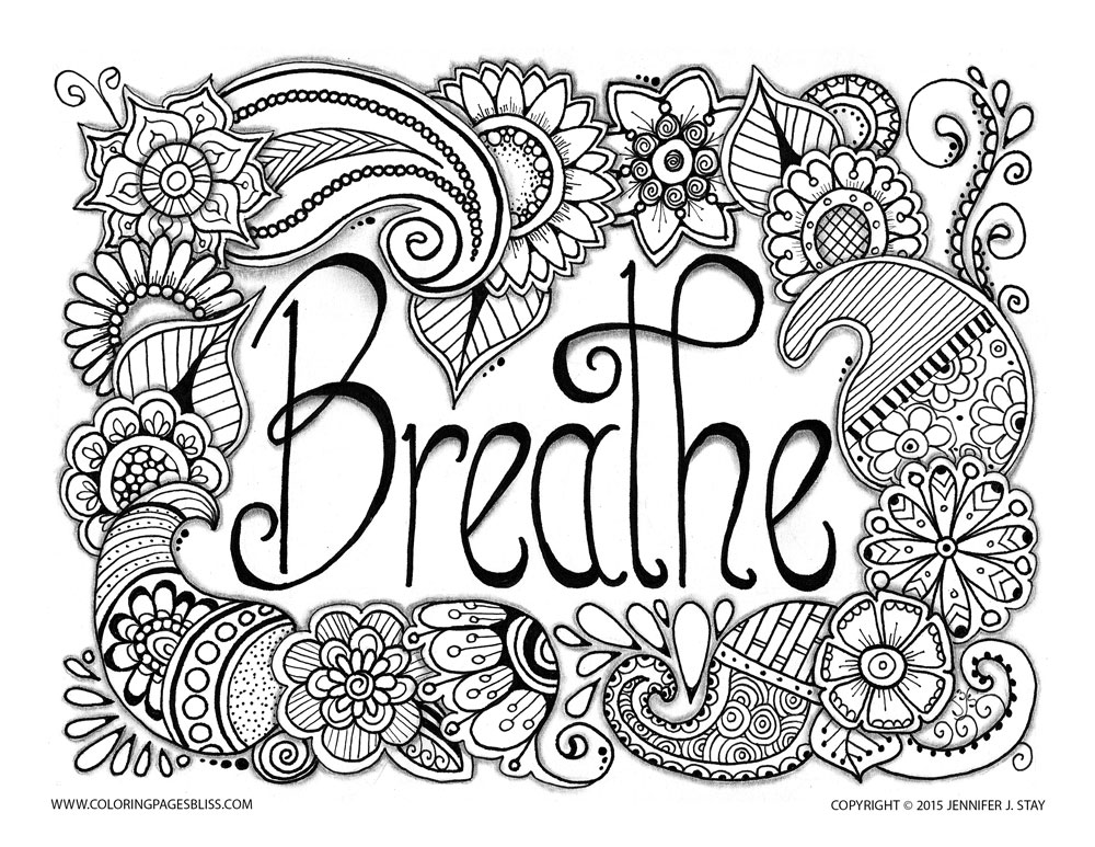 Coloriage Motifs floraux apaisants pour adulte - Adulte à imprimer
