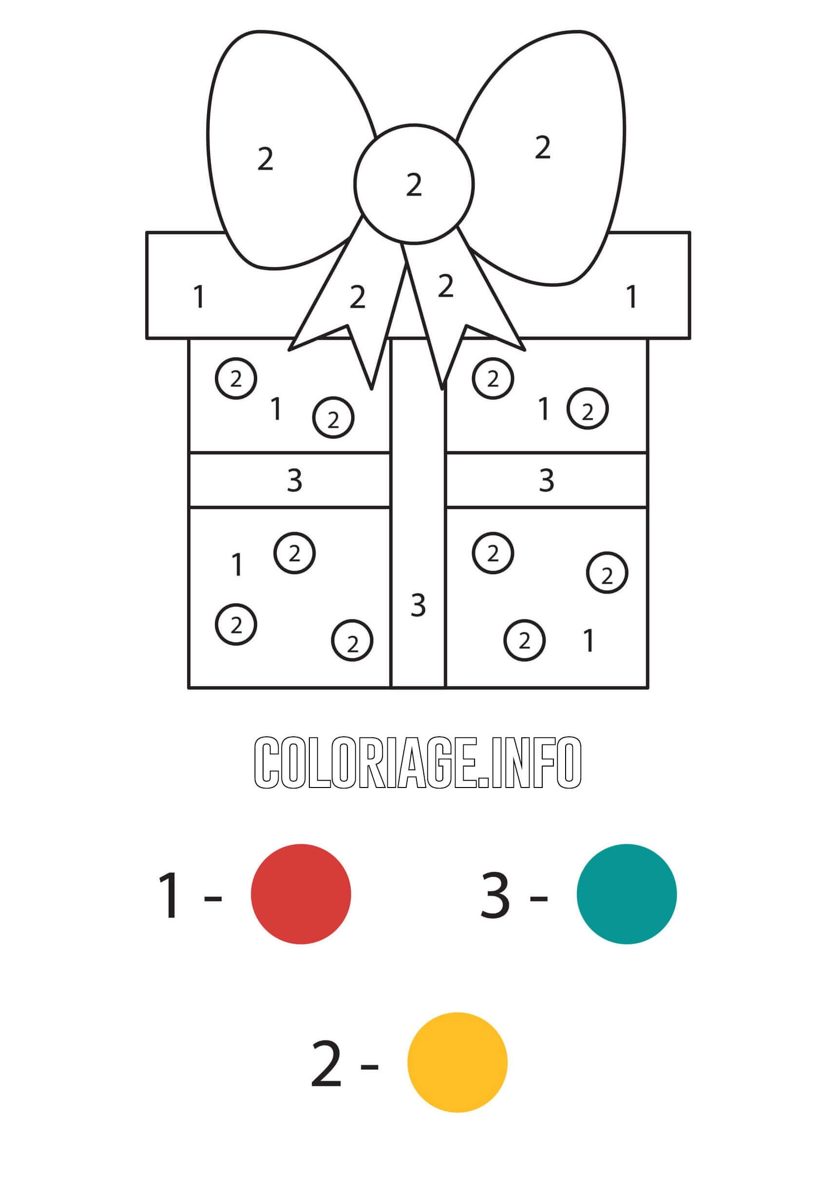 Coloriage Magique noel