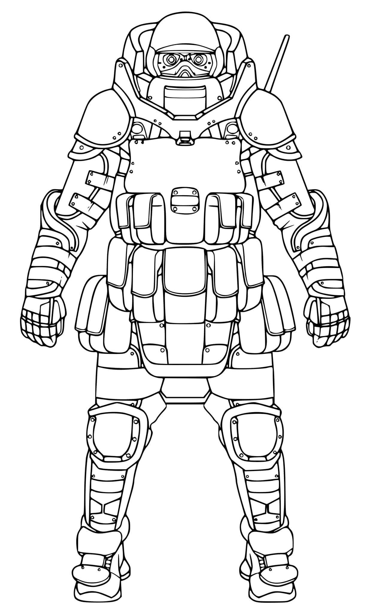 Coloriage Call of duty