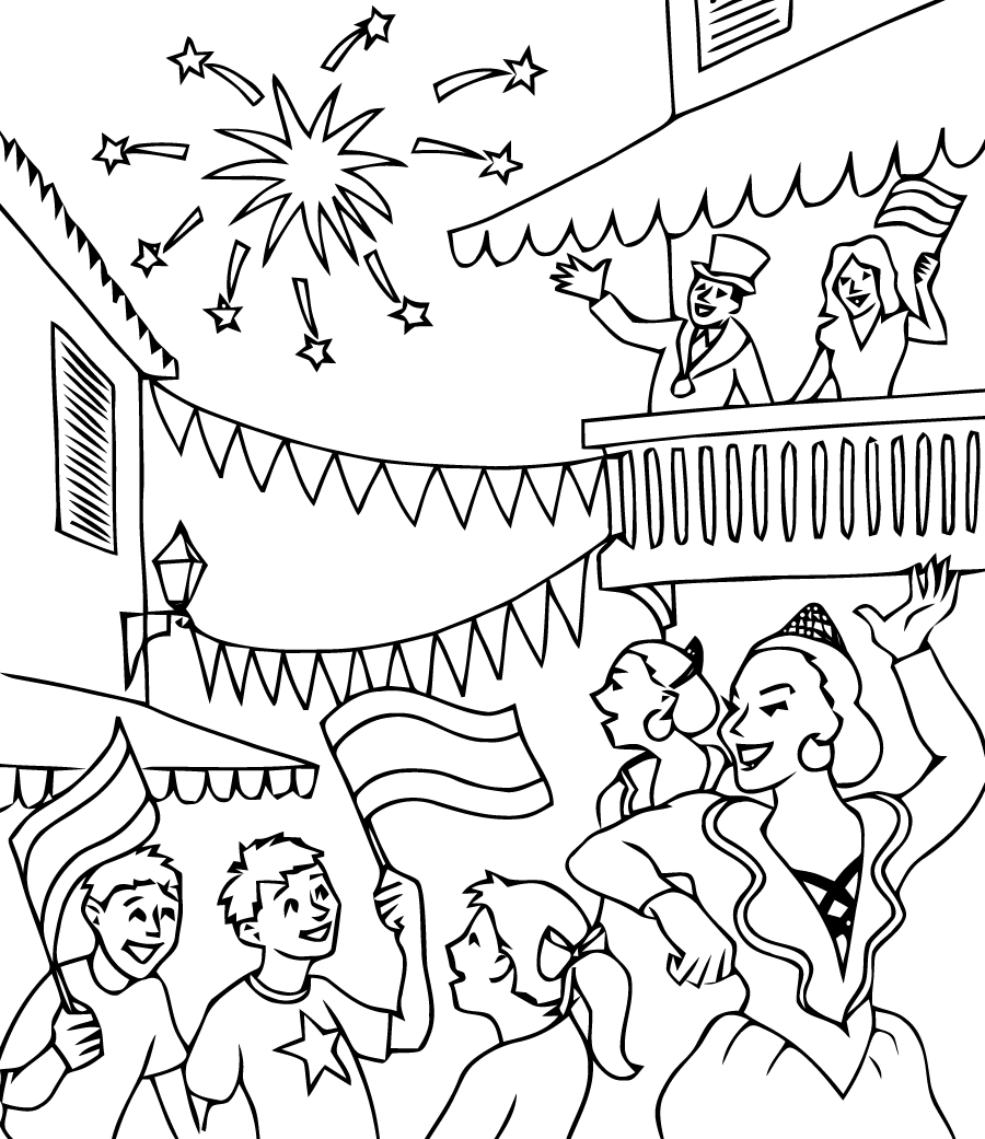 Coloriage Carnaval Pour Enfants - Carnaval à imprimer