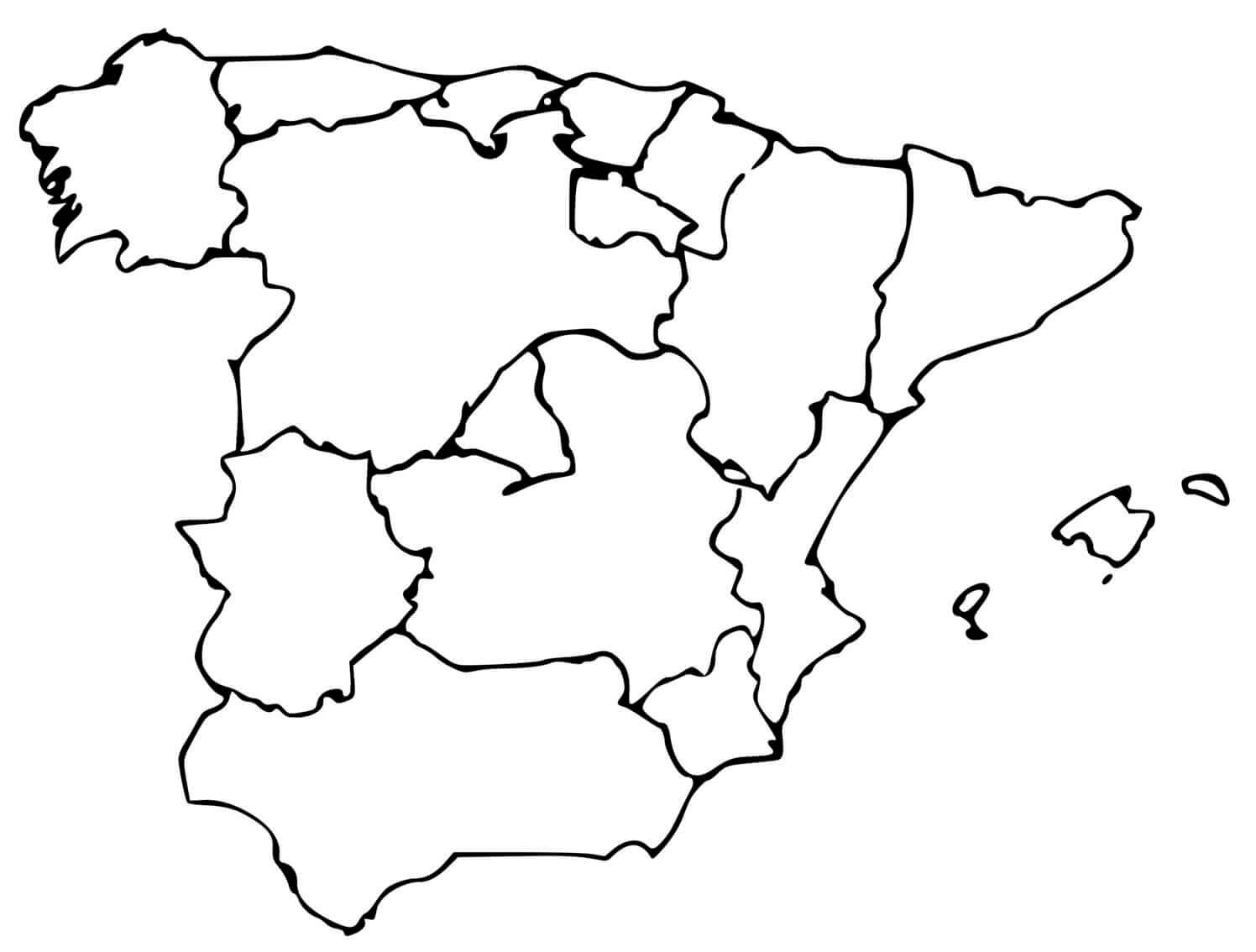 Coloriage Espagne