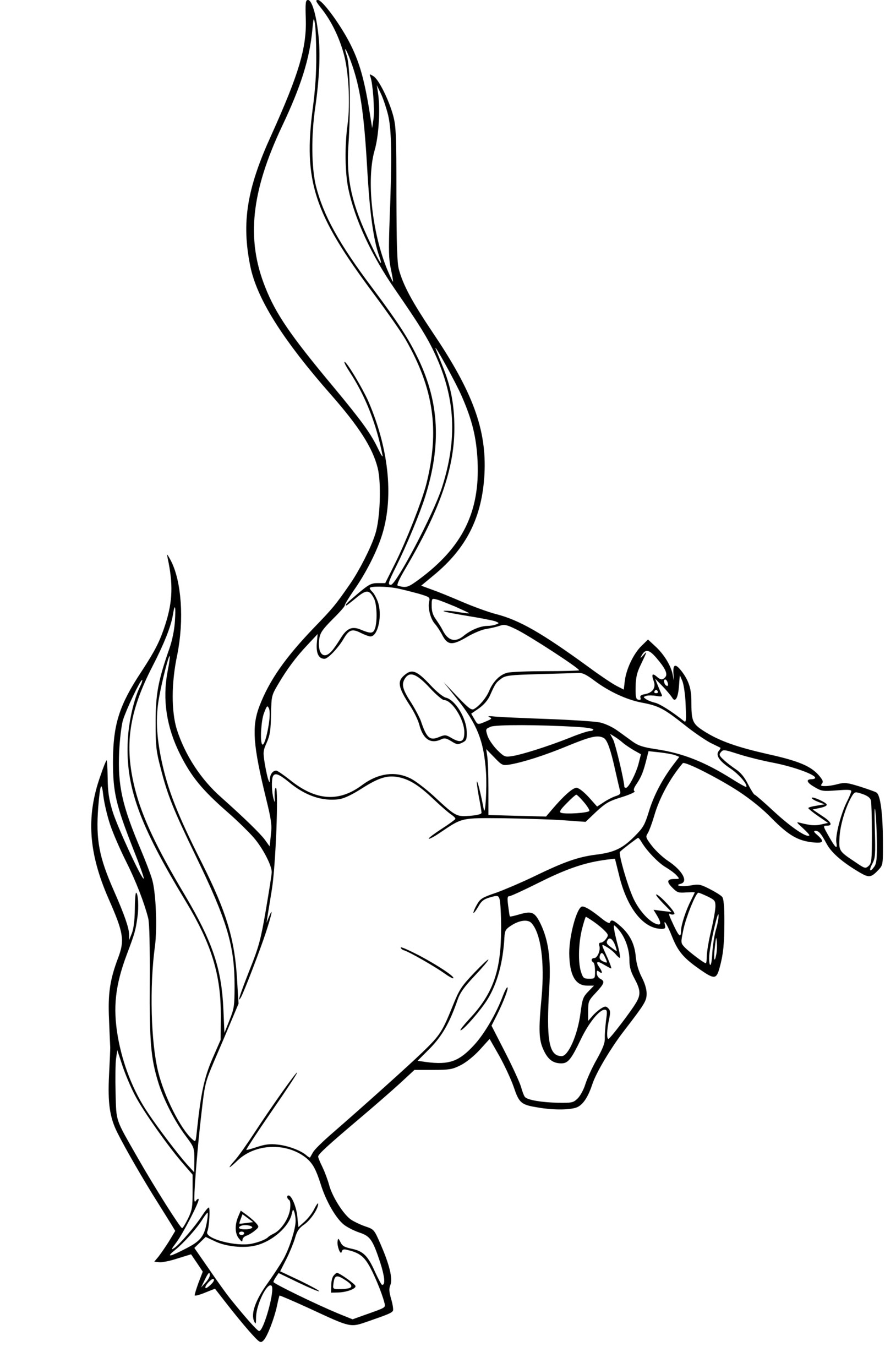 Coloriage Cheval Calypso Au Galop Horseland - Horseland à imprimer