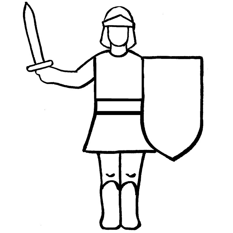 Coloriage Chevalier Lego - Cheval à imprimer