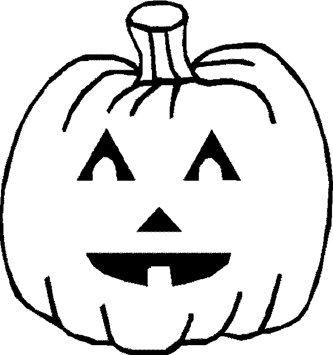 Coloriage Citrouille Avec Visage - Halloween à imprimer