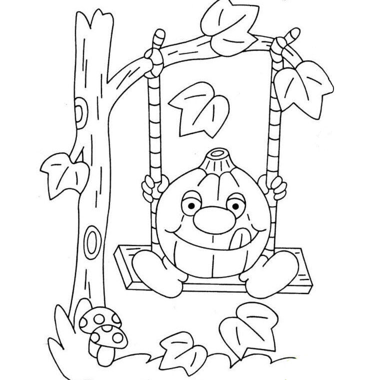 Coloriage Citrouille Magique - Halloween à imprimer
