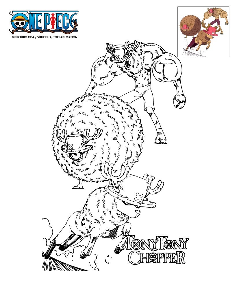 Coloriage Coloriage One Pièce Nami Et Luffy - One piece à imprimer