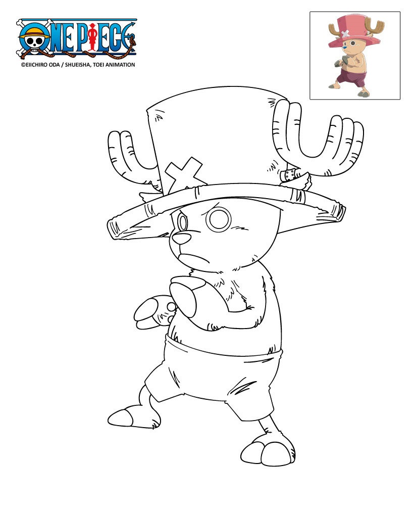 Coloriage Coloriage One Pièce - One piece à imprimer