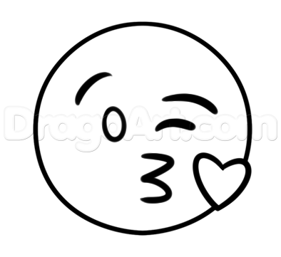 Coloriage Comment Dessiner Emojis Step By Step Faces - Emoji à imprimer