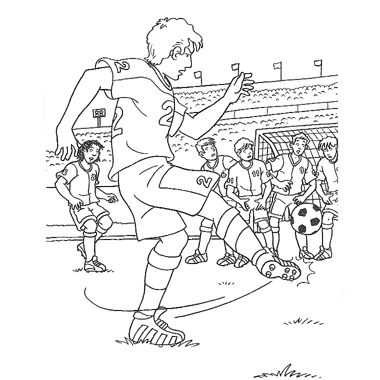 Coloriage Coupe Du Monde Fifa - Foot à imprimer