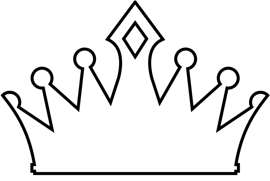 Coloriage Couronne De Reine Des Neiges - Couronne à imprimer