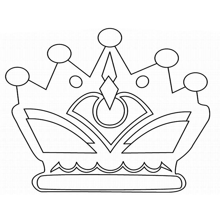 Coloriage Couronne Des Rois Epiphanie - Couronne à imprimer