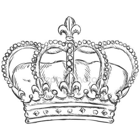 Coloriage Couronne Des Rois Royal Crown - Galette des rois à imprimer