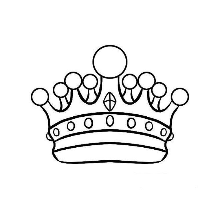Coloriage Couronne L'Avent - Couronne à imprimer