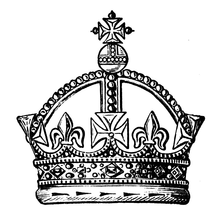 Coloriage Couronne - Couronne à imprimer