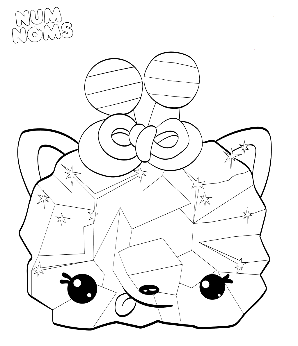 Coloriage Crystal Wildberry Candy - Num noms à imprimer