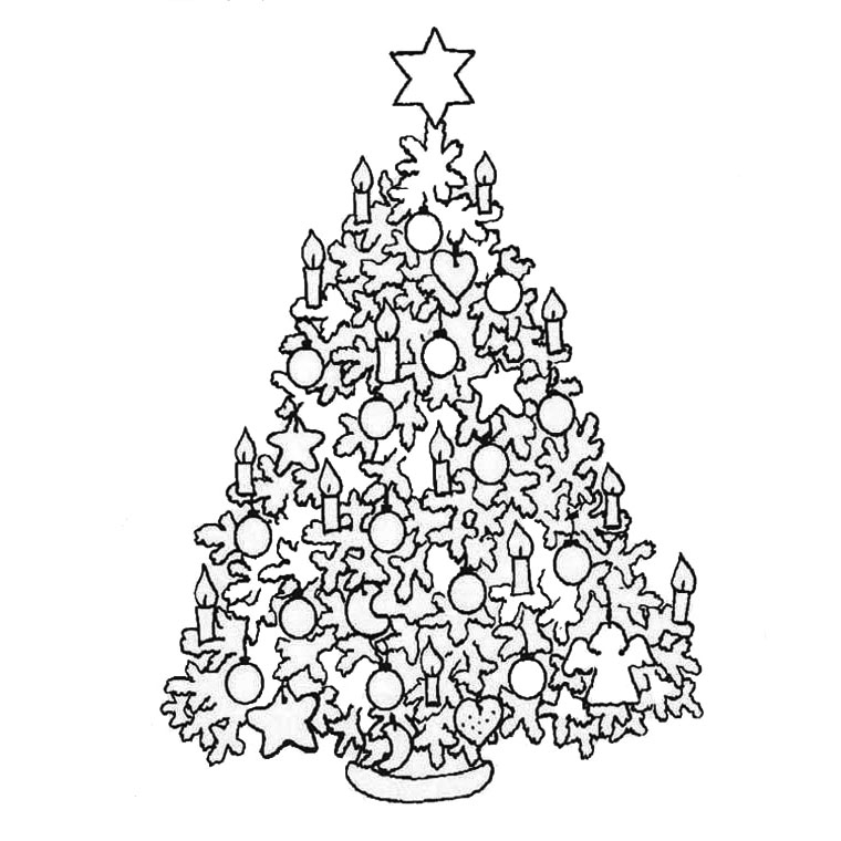 Coloriage De Noël Difficile - Noël à imprimer