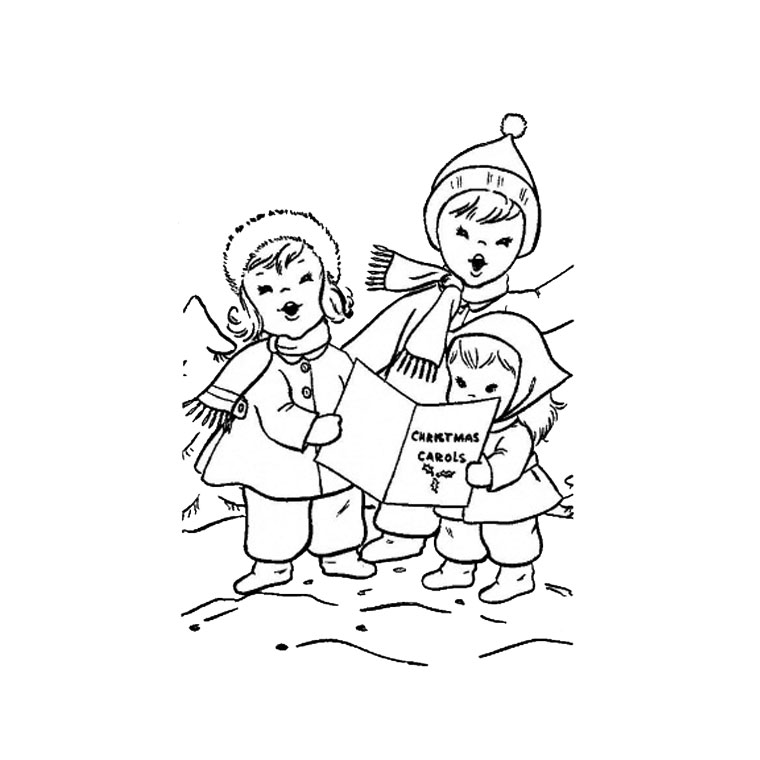 Coloriage De Noël Maternelle - Noël à imprimer