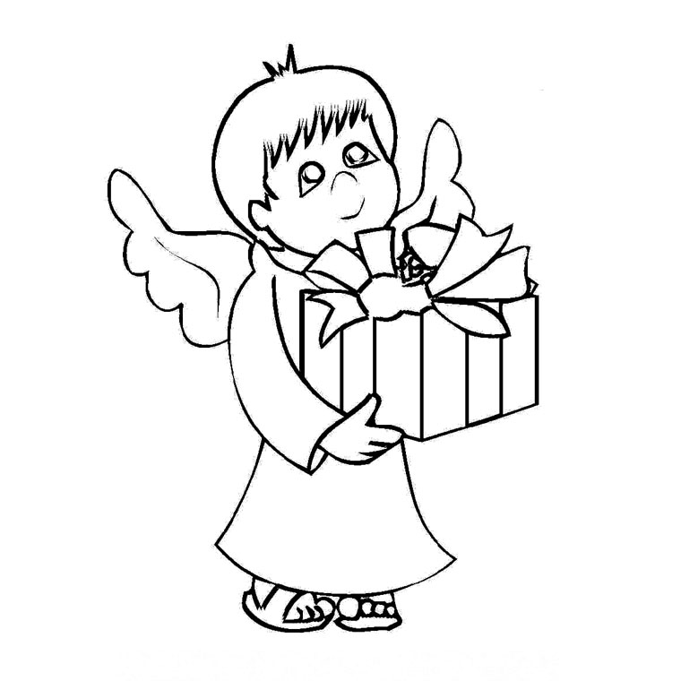 Coloriage De Noël Tv - Noël à imprimer