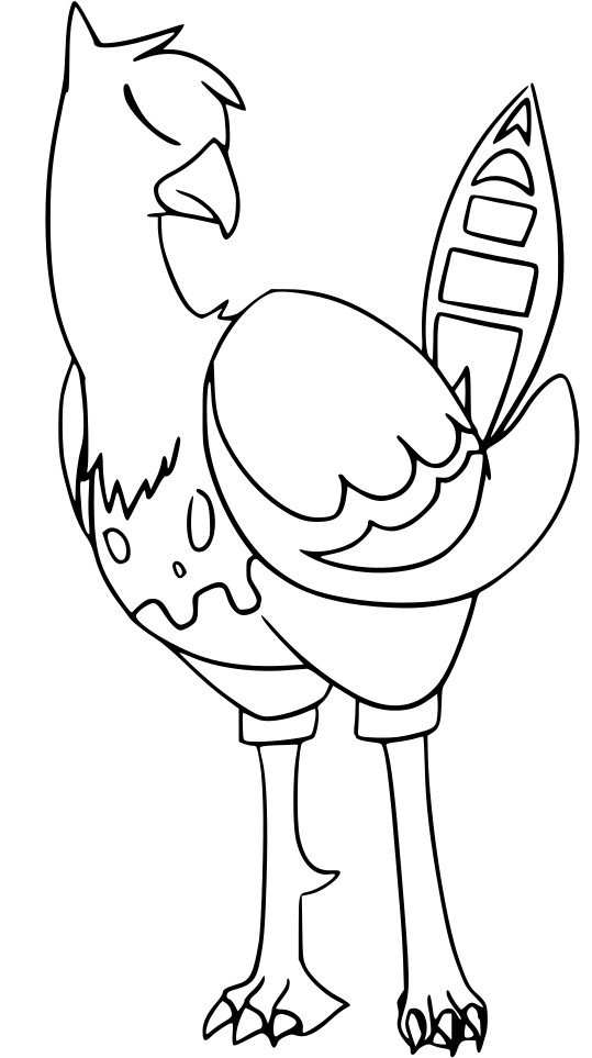 Coloriage Deflaisan Pokemon - Pokémon à imprimer