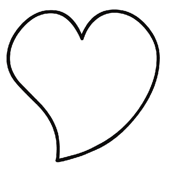 Coloriage Cœur romantique entrelacé de fleurs - Amour coeur à imprimer