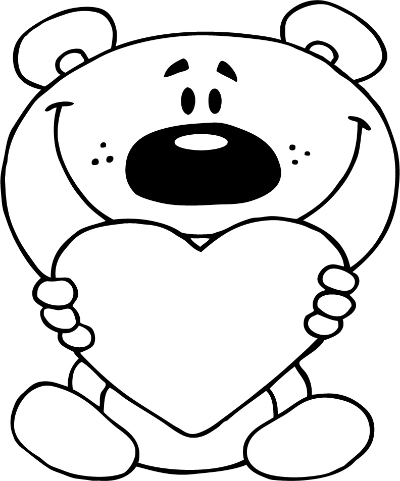 Coloriage Cœur ajouré avec fleurs et volutes gracieuses - Amour coeur à imprimer