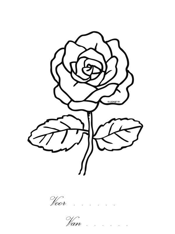 Coloriage Cœur enlacé avec motifs floraux délicats - Amour coeur à imprimer