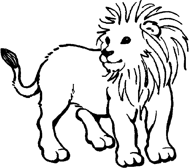 Coloriage Lion