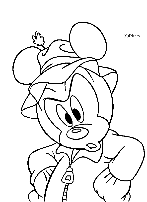 Coloriage Dessin De Mickey A Colorier - Mickey à imprimer