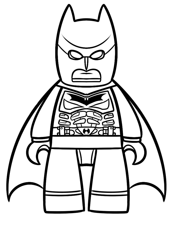 Coloriage Dessin Lego 16 - Lego à imprimer